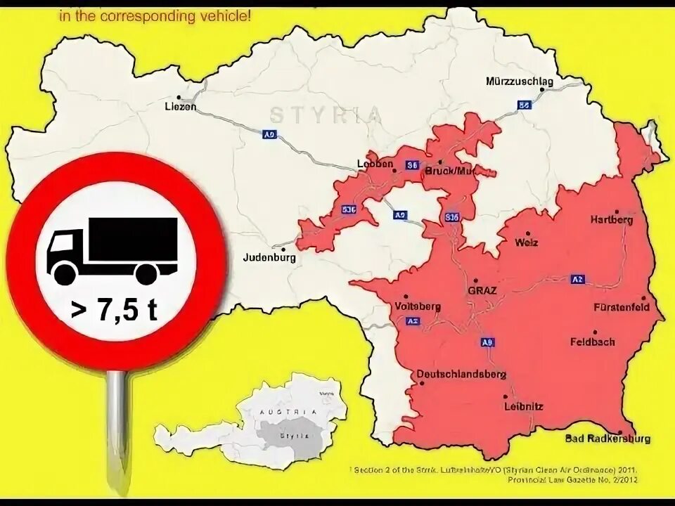 Запреты движения по Австрии. Запреты для грузовиков по Германии. Запрет Германия для грузовиков. Карта запрета движения грузовиков в Германии.