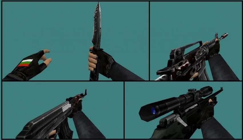 Skin pack cs. CS 1.6 Weapons Pack. Black оружия пак КС 1.6. Paki orujiya dlya CS1.6. CS 1.6 Weapon Pack HLTV.