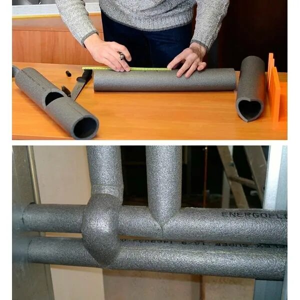 Теплоизоляция для труб водоснабжения пнд 32. Теплоизоляция для труб отопления в стене. Утеплитель на полипропиленовые трубы для отопления магазин дом. Энергофлекс черный утеплитель для труб. Теплоизоляция для труб пнд 32 в земле.