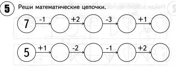 Цепочки примеров 1 класс в пределах 10. Математические цепочки. математические цепочки 1 класс. реши математические цепочки. цепочка примеров для дошкольников.