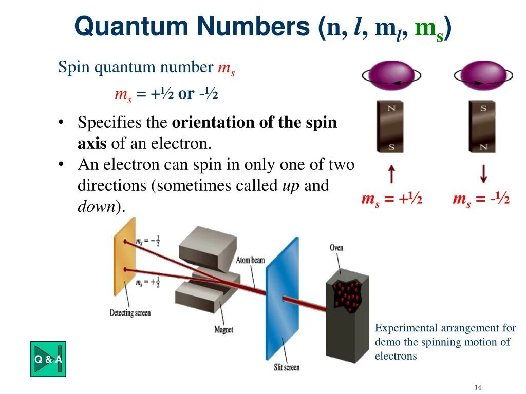 Electron structure. The main quantum number. principal quantum number. quantum numbers of electrons. n l ml ms железа.