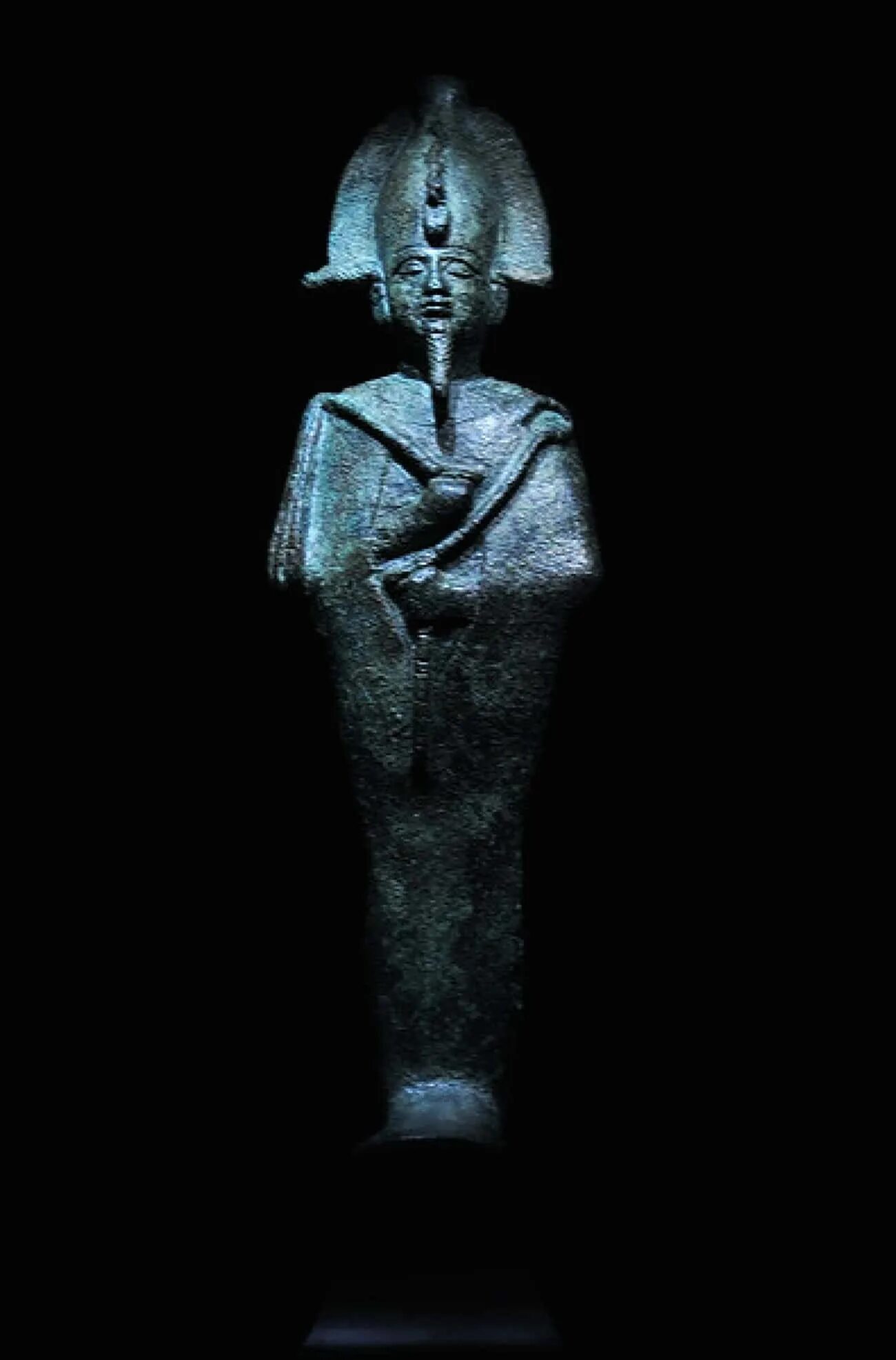 Велик был бог осирис впр. Статуя осириса. корона осириса атеф. мумия осириса. осирис в древнем египте статуя.