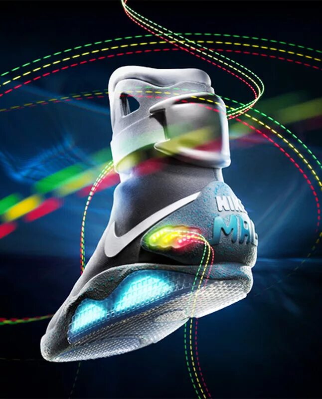 Найк выпустят. Nike Air mag 2015. Nike Air mag самозашнуровывающиеся 2015. Nike Air MCFLY. Nike mag арт.