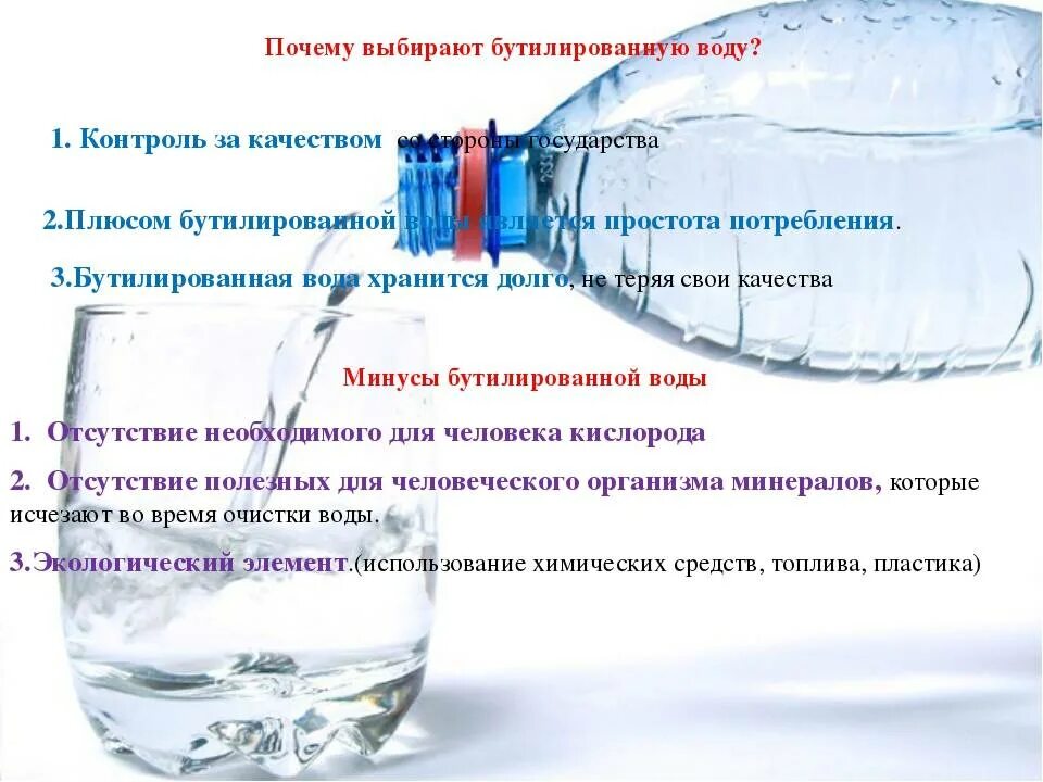 Сколько надо отстаивать. Качество воды. Качество воды для питья. О качестве воды бутилированной. Презентация бутилированной воды.