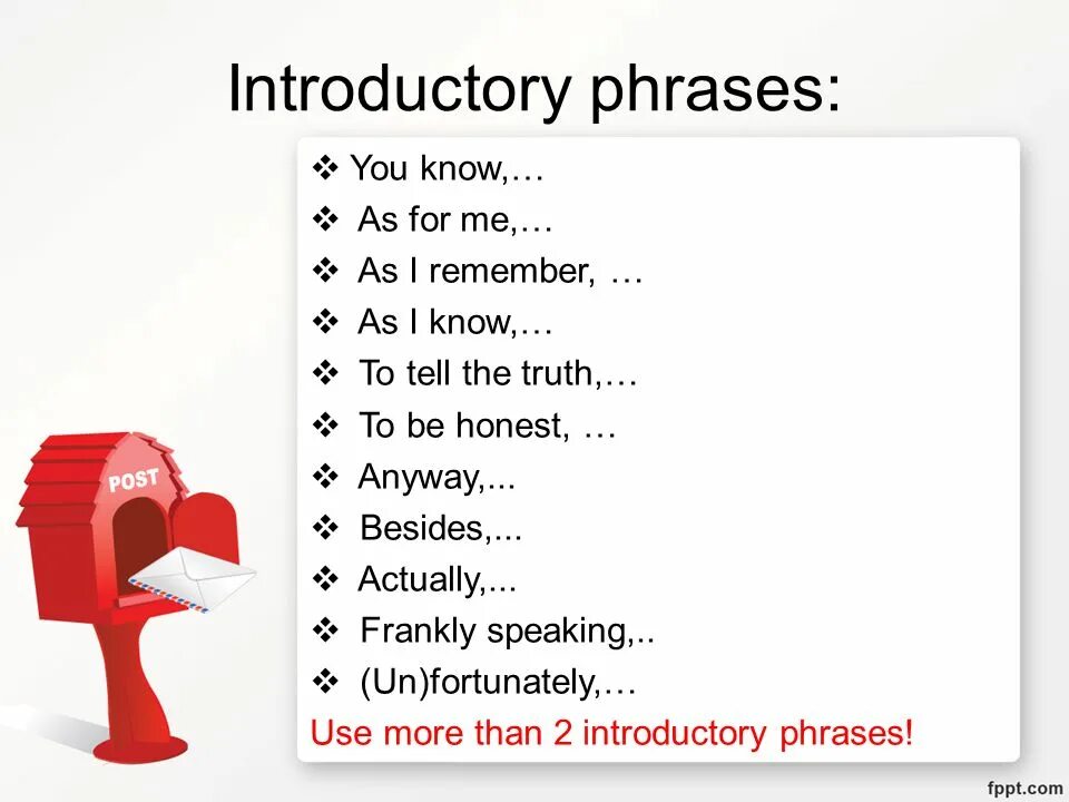 Introduction words. Фразы для speaking. introductory phrases. слова для speaking. speaking introductory words.
