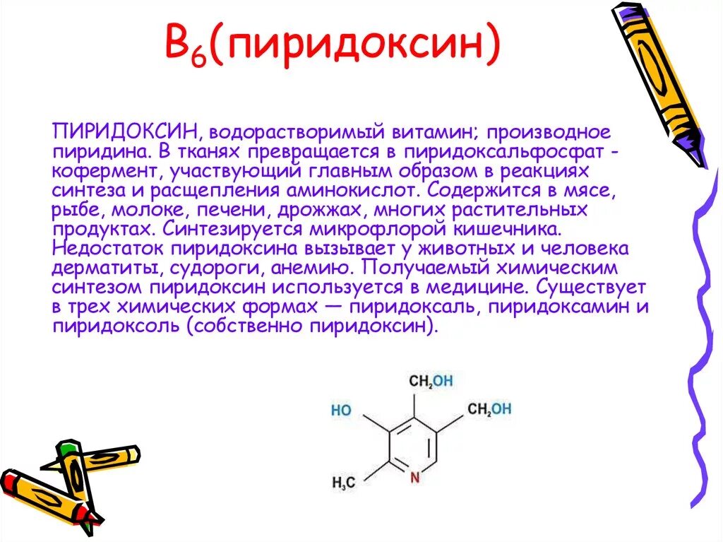 Витамин б6 колоть