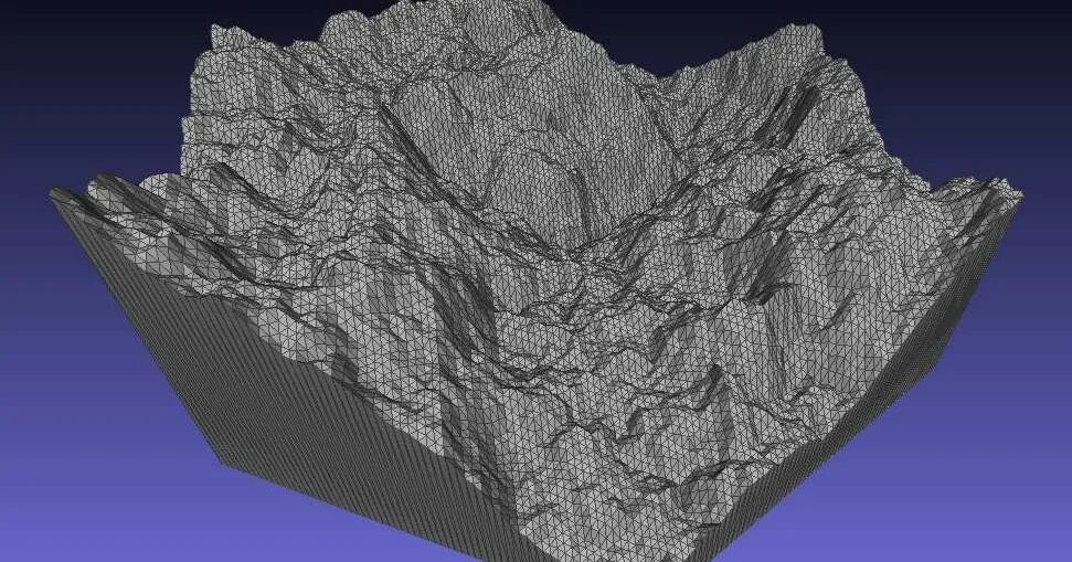Terrain mesh. Terrain generator. terrain generation. openterraingenerator. openterraingenerator-1.16.5-0.1.10.