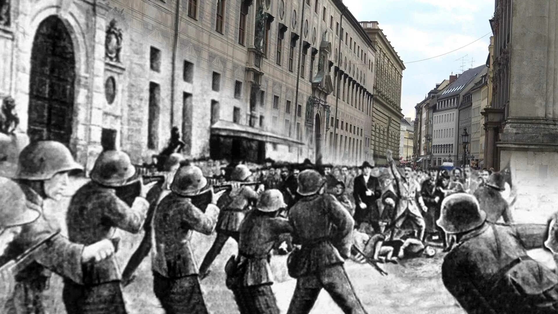 Что такое пивной путч. Пивной путч в мюнхене 1923. адольф гитлер пивной путч. пивной путч в германии в 1923. гитлер 1923.