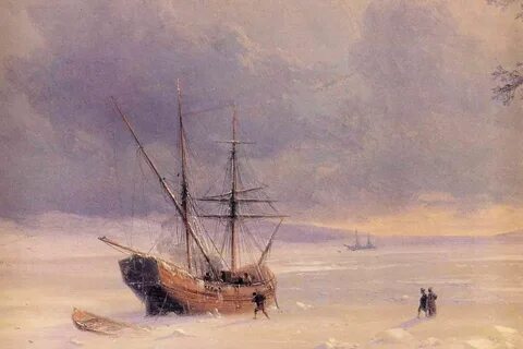 Айвазовский мельница лунной ночью 1876