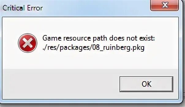 Game resource path