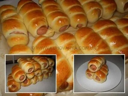 Сосиски в тесте режим духовки