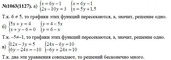 Алгебра 7 класс макарычев номер 1063