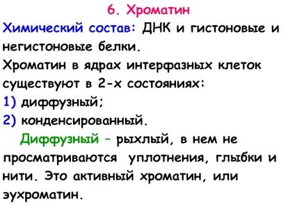 Химический состав и ультраструктура хроматина