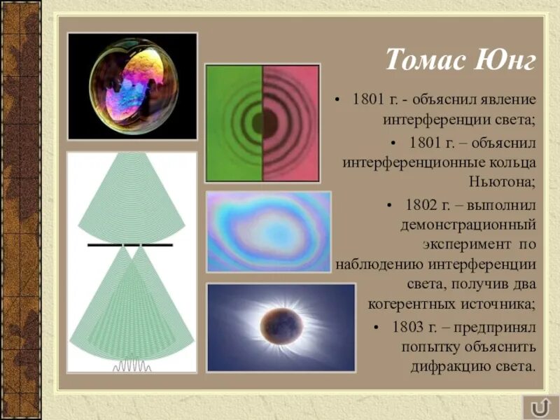 Какое явление объясняется интерференцией. Дифракция света опыт Юнга 1802. Явление интерференции света кольца Ньютона. Интерференция и дифракция света.