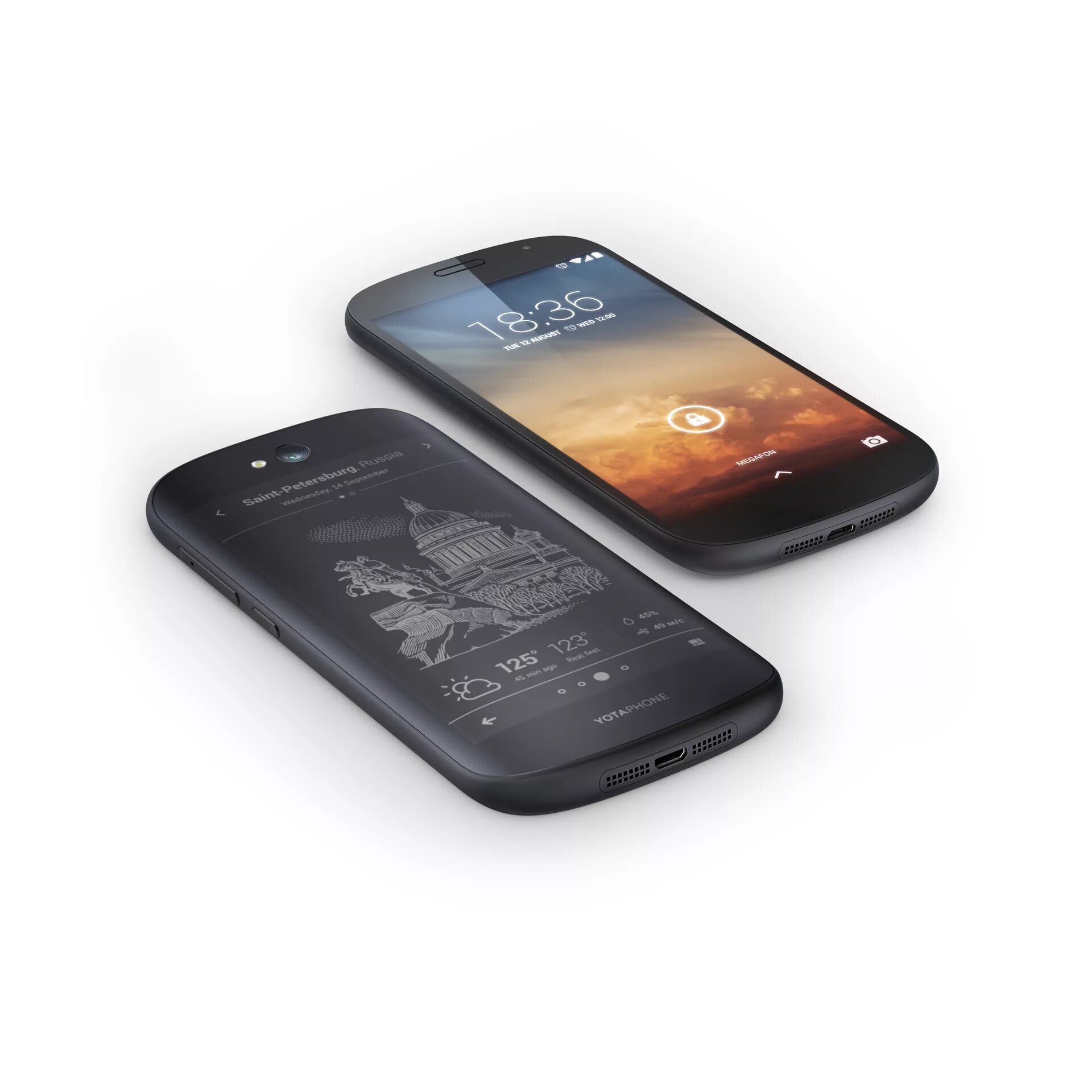 Смартфон YOTAPHONE 2. YOTAPHONE 2014. YOTAPHONE 4. Российский смартфон йотафон.