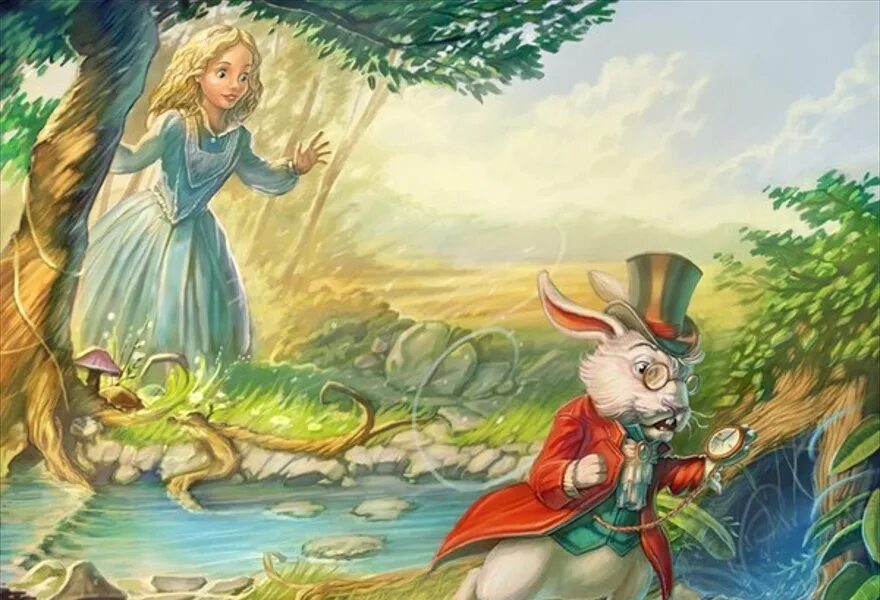 Алиса в стране чудес 1 сказка