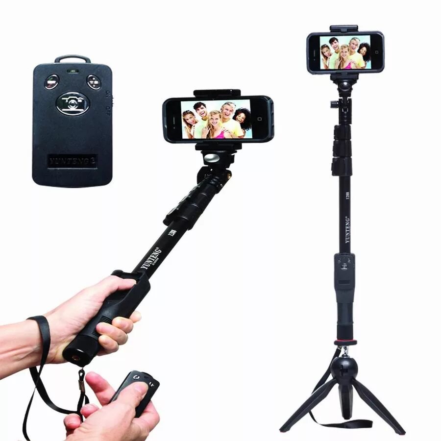 Как называется селфи палка. Yunteng 1288 тренога. monopod селфи палка. монопод трипод с bluetooth пультом. селфи штатив для телефона.