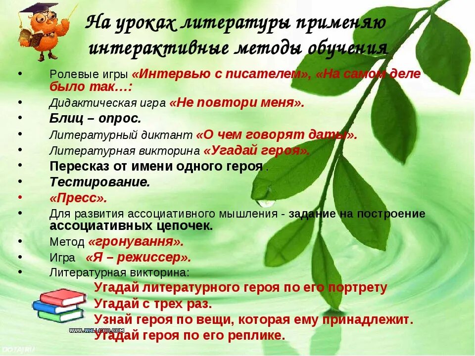 Формы работы на уроке по фгос. Методы и приемы на уроках литературы. методики, применяемые на уроке литературы. темоды работы на уроке. методы на уроках литературы.
