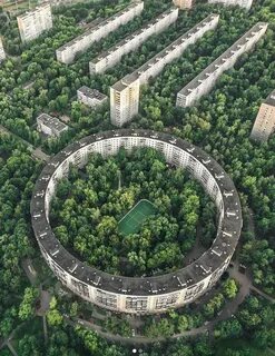 Москва круглый город