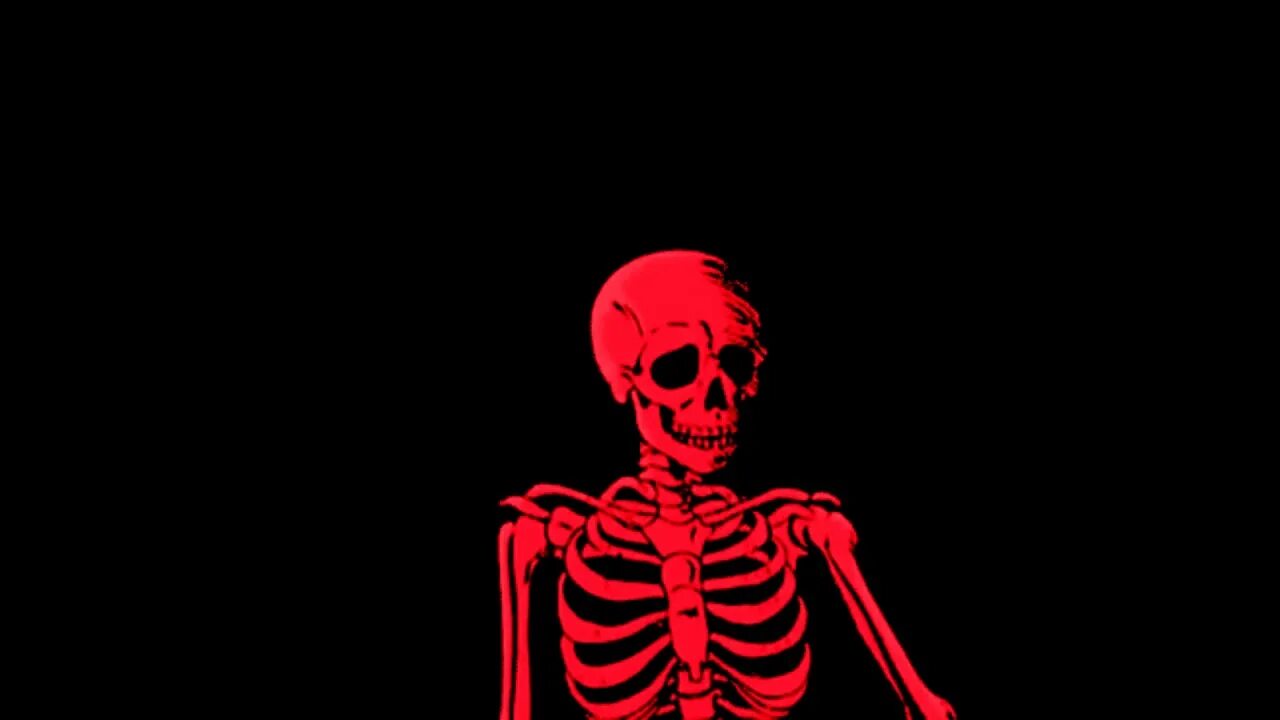 Скелетонс ФОНК. Скелет. Скелет мультяшный на черном фоне. Скелет гиф.