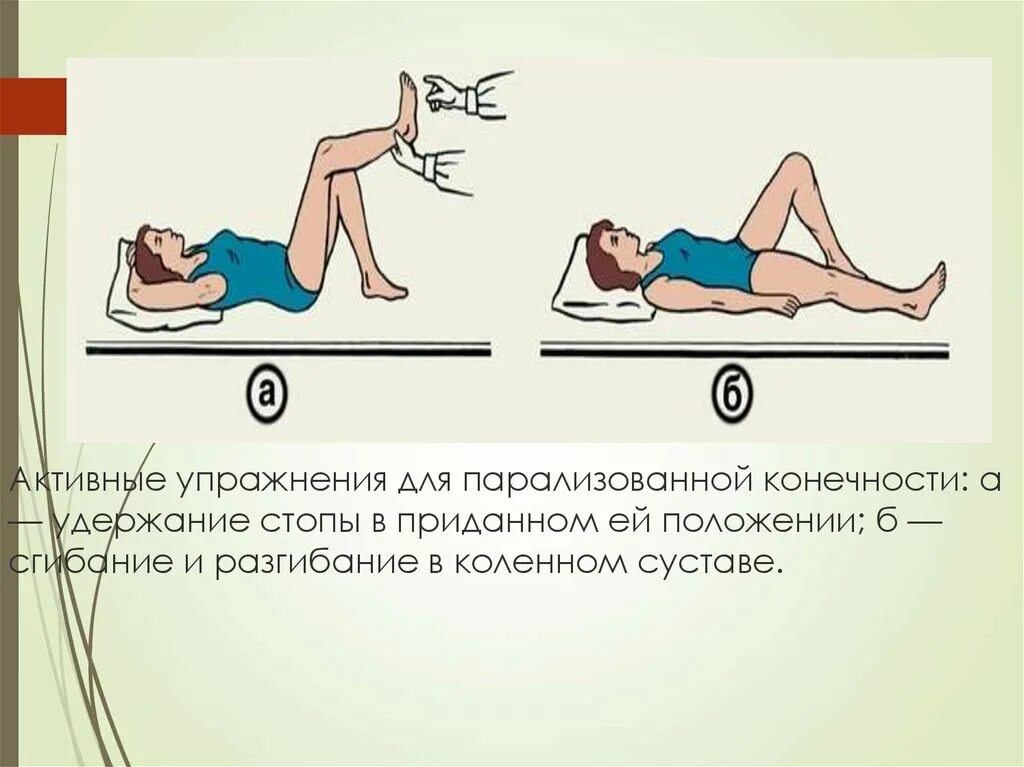 Положение занимающего. Положение занимающего