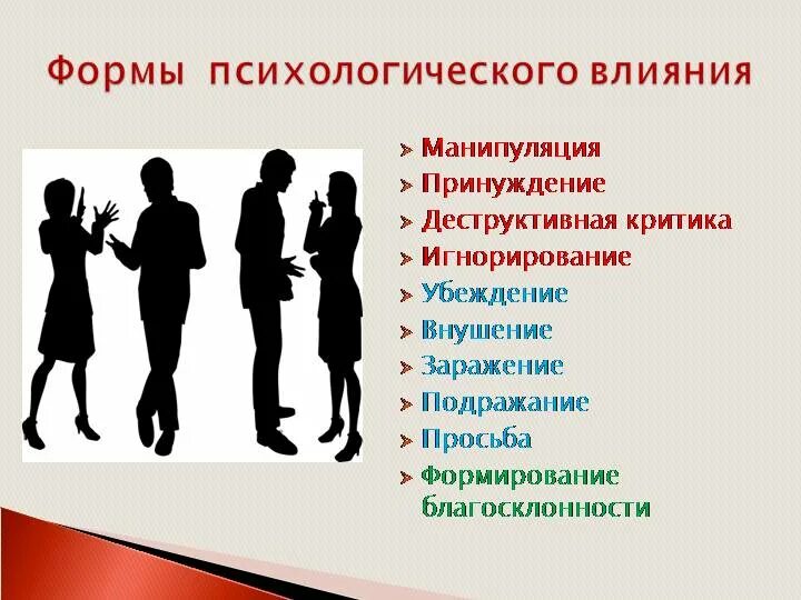 Игнор это манипуляция