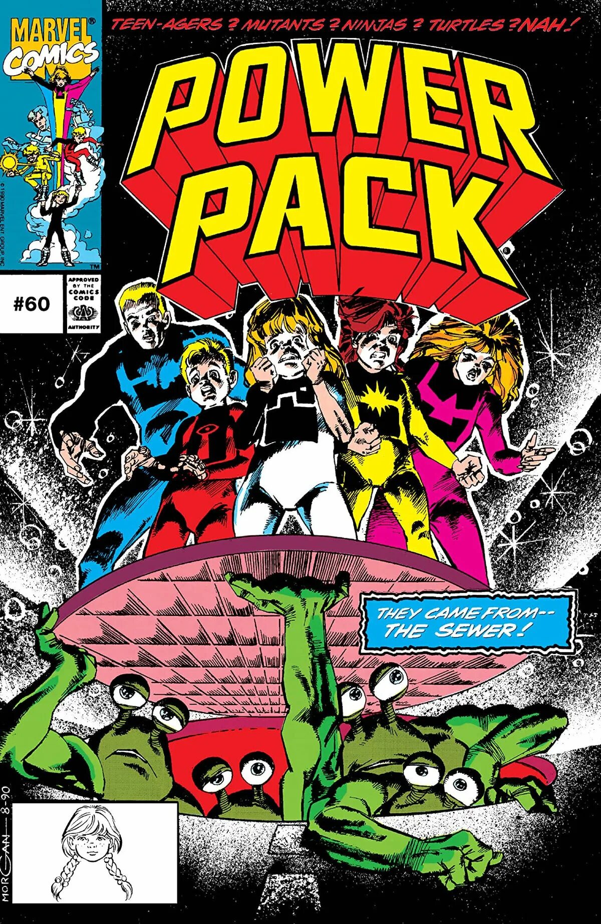 Паки марвел. Power Pack Marvel. POWERPACK комиксы. Power Pack Marvel Comics.