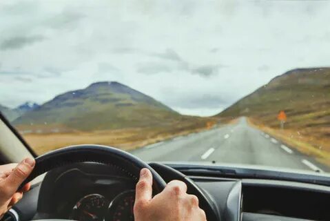 I am driving car