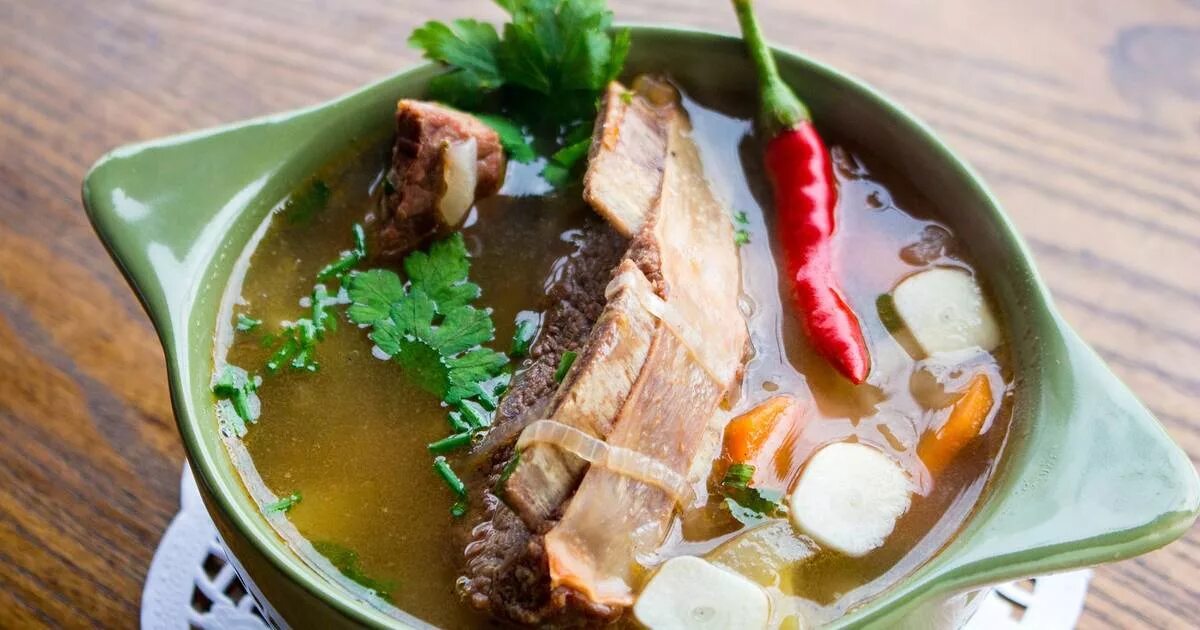 Как приготовить вкусную шурпу из говядины