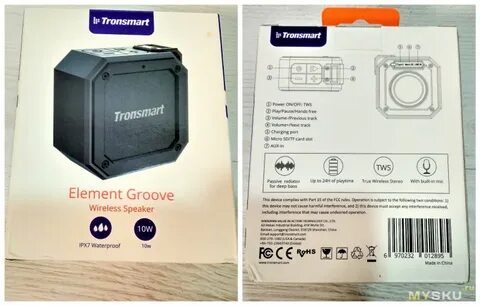 Колонка tronsmart инструкция