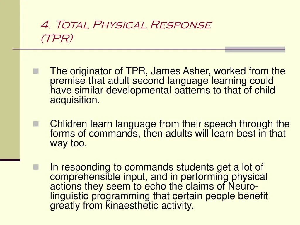Method response. Метод tpr total physical response. tpr методика преподавания английского языка. метод tpr.