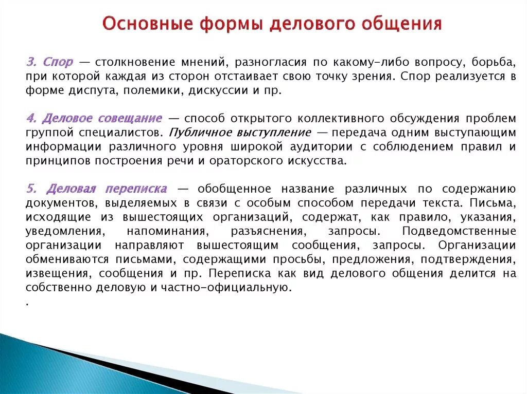 Не является формой общения. Формы делового общения. Виды делового общения. Виды и формы делового общения. ФОП Ы делового общения.