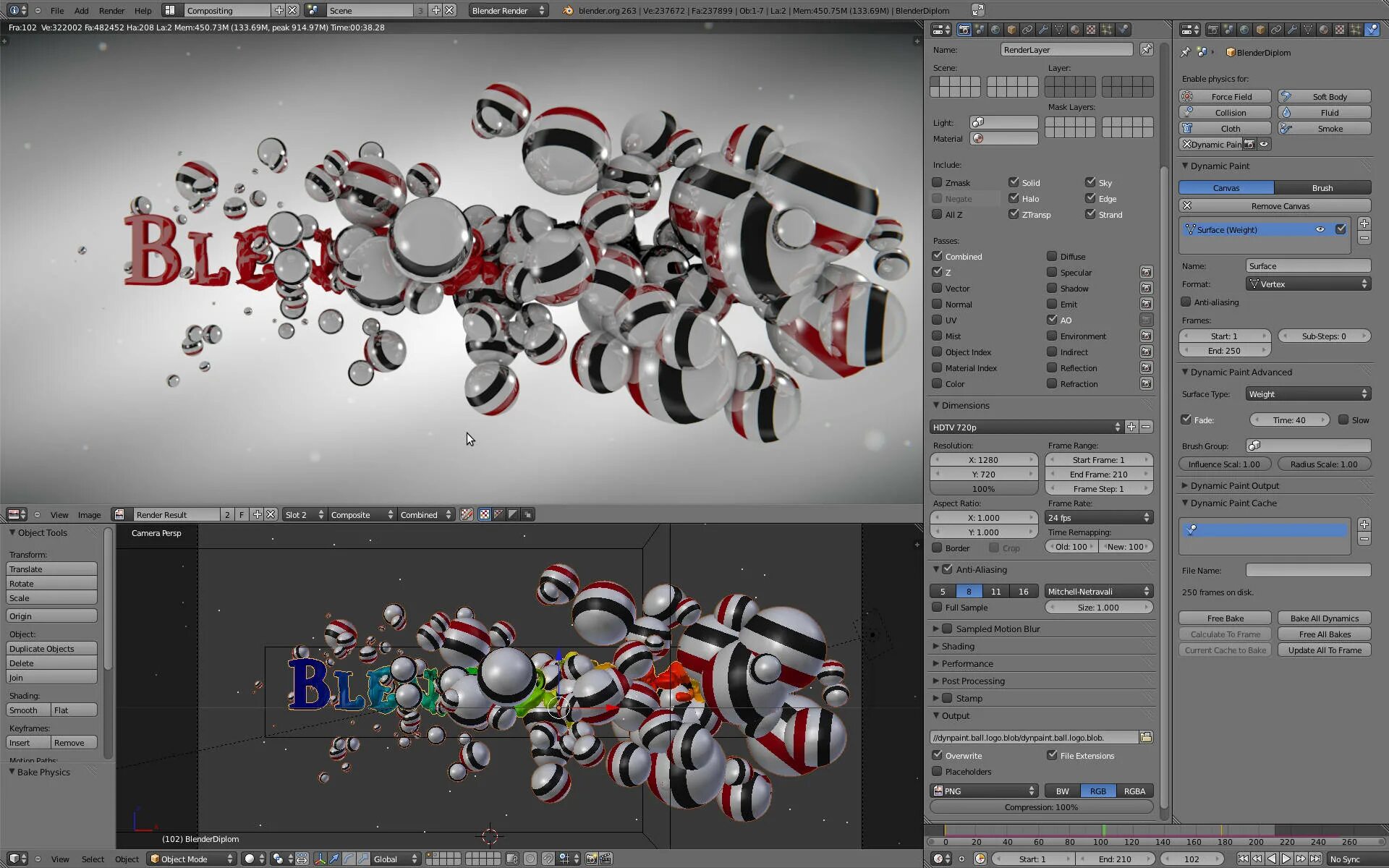 Blender dynamic. Dynamic paint blender. каустика 3d blender. blender рендер контуром. шейдер круги blender.