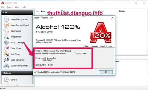 Alcohol 120