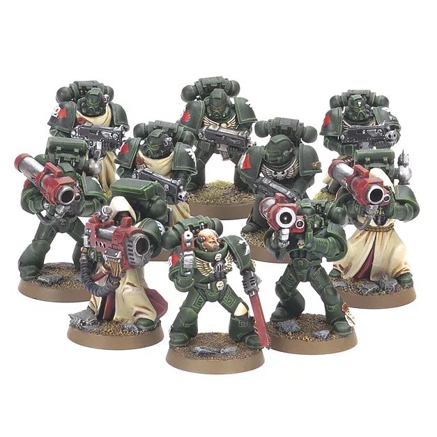 Blood Angels Devastators. Dark Angels Devastator Squad. Dark Angels Devastator миниатюр. Space Marine Devastator Squad оружие.