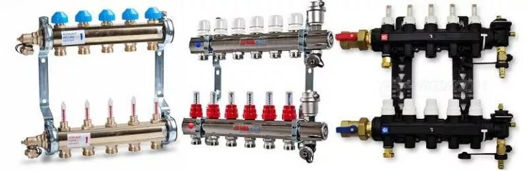 коллектор нержавейка или латунь для теплого пола. состав коллектора. состав коллектора. схема для коллектора коллектор водоснабжения подключения. коллектор стоут 3/4 с расходомерами.