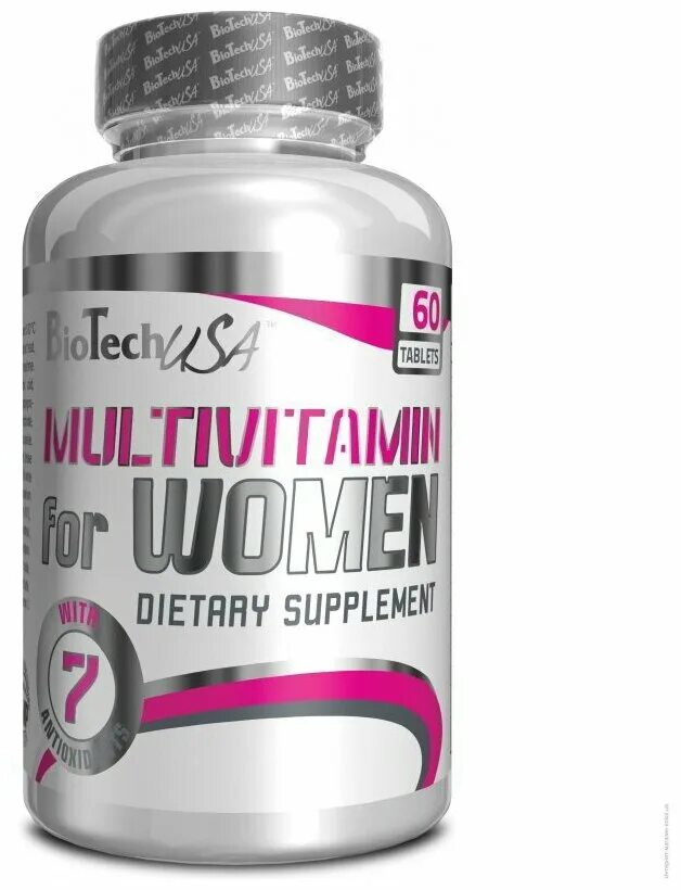 Biotech Multivitamin for women 60 табл. Biotech USA Multivitamin for women 60 таб. Витаминный комплекс для мужчин Biotech USA Multivitamin for men 60 таб.. Мультивитамины и минералы женские отзывы