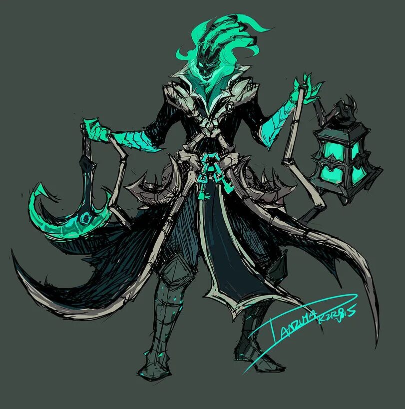 Треш игрок. Треш лига легенд. thresh lol. thresh лол. thresh lol art.