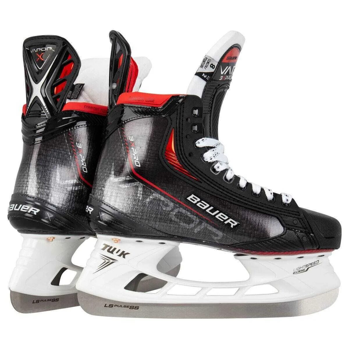 Bauer pro купить. Коньки Bauer Vapor 3x. Bauer Vapor 3x Pro коньки. Bauer Vapor 3 5 коньки. Bauer s21 Vapor x3.5.