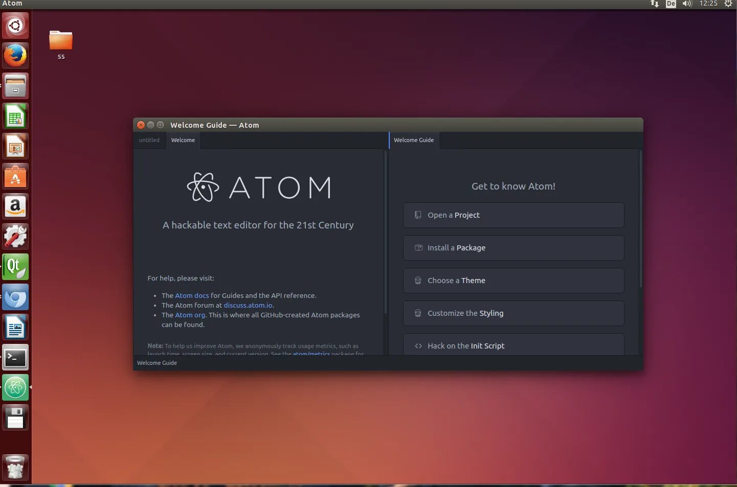 Атом линукс. Atom text redactor. Atom-ide ubuntu. Атом линукс. Линукс ide atom.
