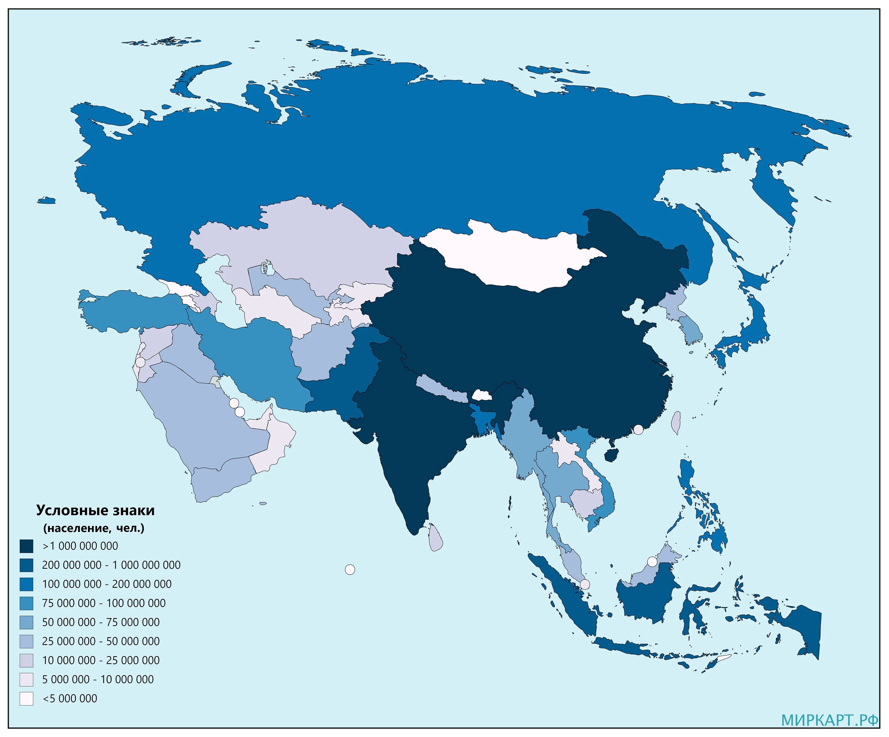 Самые крупные по численности населения страны азии. Страны по численности населения 2022 карта. Численность населения Азии по странам на карте. Карта плотности населения стран Азии. Население Азии 2023.