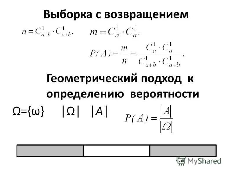 Вероятность без возвращения. Вероятность без возвращения