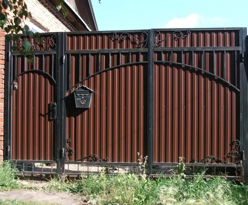 Калитки для частного дома своими руками