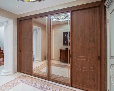 Встроенные шкафы дерева
