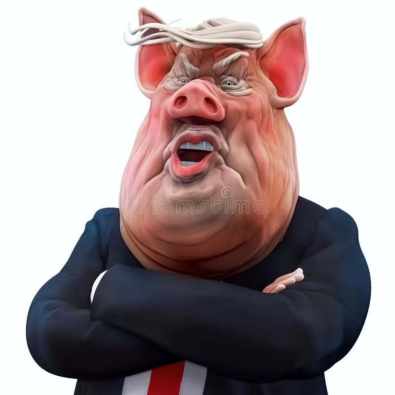 Свинка говорит. Свинья босс. Свинья разговаривает. Свин Наполеон. Картина свинья бос.