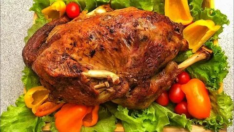 Индейка с яблоками