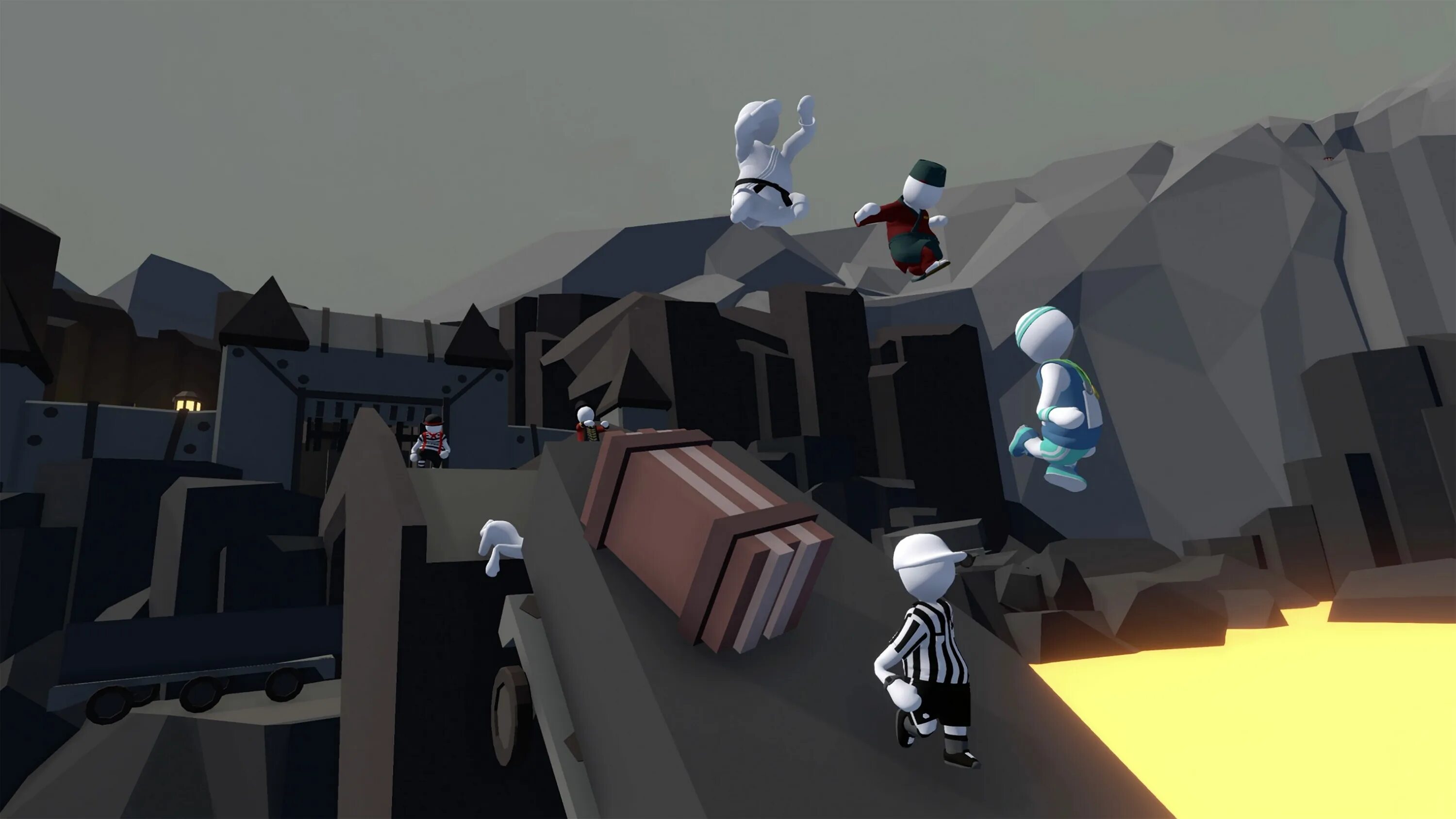 Human fall flat моды. Нинтендо Human Fall Flat. Human Fall Flat системные требования. Human Fall Flat башня.