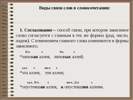 Какой способ связи в словосочетании увидел его
