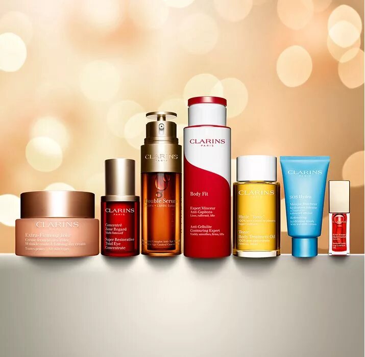 Озон косметика для лица. Clarins косметика advertising. clarins баннер. clarins реклама. кларенс уходовая косметика.