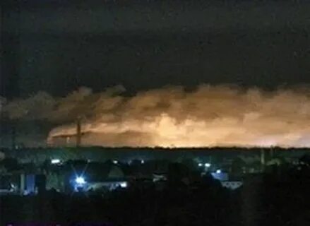 Дым в облака триколор над местами